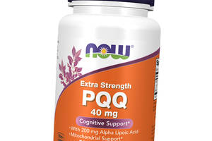 Пирролохинолинхинон и Альфа-липоевая кислота Extra Strength PQQ 40 Now Foods 50вегкапс (70128040)