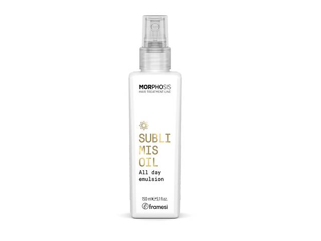 Питательная эмульсия для сухих волос с витамином Е Morphosis Sublimis Oil All Day Emulsion Framesi 150 мл