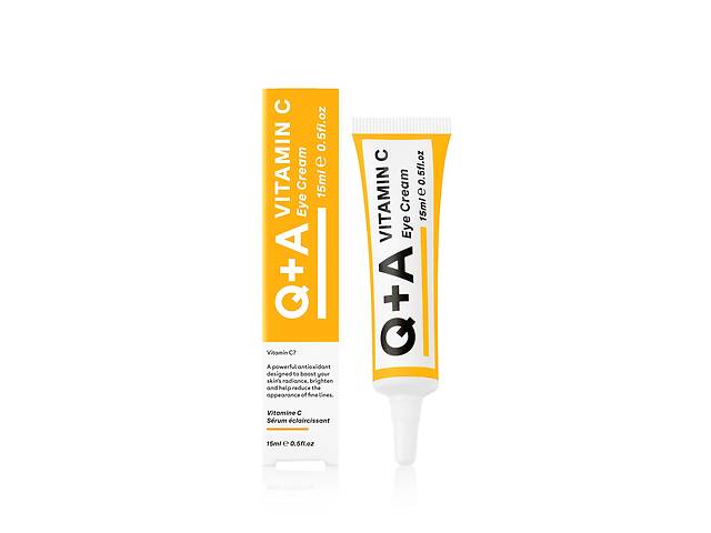 Питательный крем для кожи вокруг глаз с витамином C Q+A Vitamin C Eye Cream 15 мл