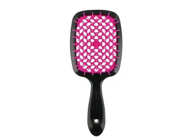 Расческа для волос Janeke Superbrush черный с розовым