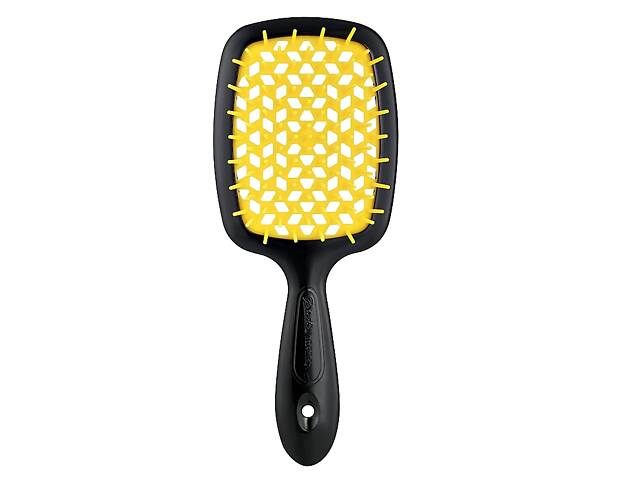 Расческа для волос Janeke Superbrush черный с желтым