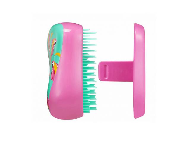 Расческа для волос Tangle Teezer Compact Styler попугаи