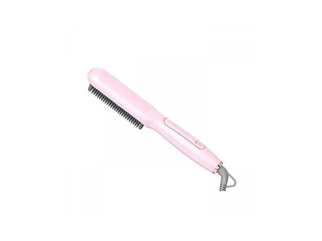 Гребінець електричний Yueli Anion Straight Hair Comb HS-528P Pink