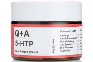 Разглаживающий крем для лица и шеи Q+A 5-HTP Face & Neck Cream 50г