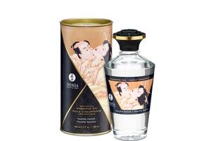 Разогревающее масло Shunga APHRODISIAC WARMING OIL Vanilla Fetish 100 мл (SO2496)