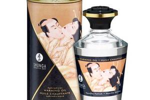 Разогревающее масло Shunga APHRODISIAC WARMING OIL Vanilla Fetish 100 мл (SO2496)