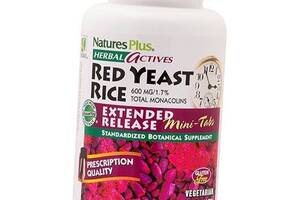 Red Yeast Rice 600 Mini-Tabs Nature's Plus 60таб (71375012)