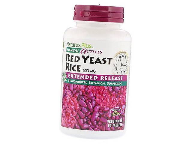 Red Yeast Rice 600 Nature's Plus 60таб (71375013)