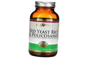 Red Yeast Rice & Policosanol LifeTime Vitamins 60вегкапс (71502002)