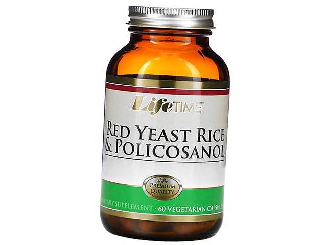 Red Yeast Rice & Policosanol LifeTime Vitamins 60вегкапс (71502002)