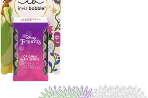 Резинка-браслет для волос invisibobble ORIGINAL KIDS Disney Tiana 6 шт