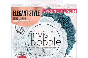 Резинка-браслет для волос invisibobble SPRUNCHIE SLIM Cool as Ice 2 шт