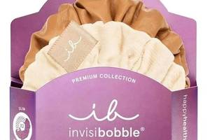 Резинка-браслет для волос invisibobble SPRUNCHIE SLIM PREMIUM Crème De Caramel 2 шт