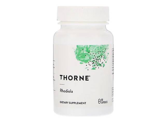 Родиола Thorne Research Rhodiola 100 мг 60 капсул (THR75502)