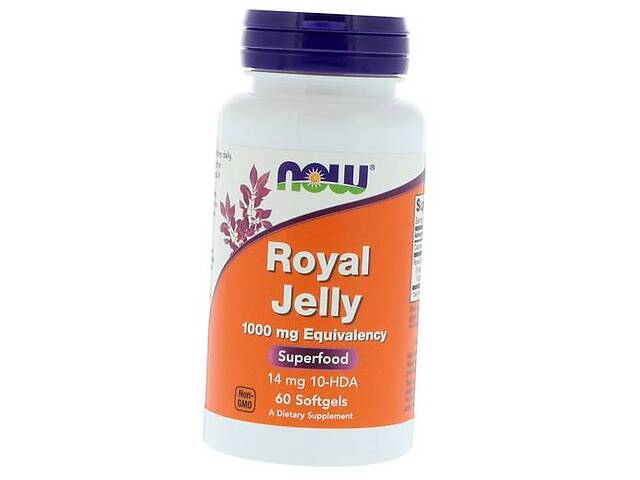 Royal Jelly 1000 Now Foods 60гелкапс (72128040)