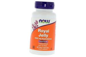 Royal Jelly 1500 Now Foods 60вегкапс (72128041)