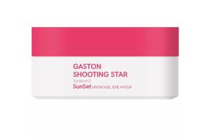 Розовые гидрогелевые патчи для глаз Shooting Star Season2 Aurora Pink eye patch Gaston 60 шт