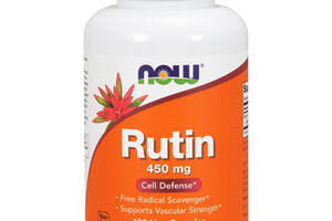 Рутин Now Foods Rutin 450 мг 100 вегетарианских капсул (NF0735)