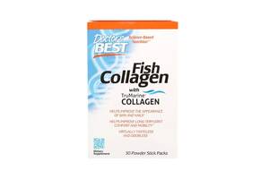 Рыбий Коллаген, Fish Collagen, Doctor's Best, 30 пакетиков