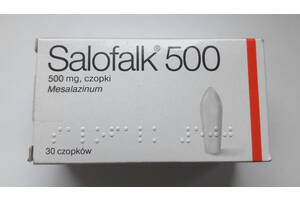 Салофальк свечи 500мг 30шт Salofalk месалазинум асамакс