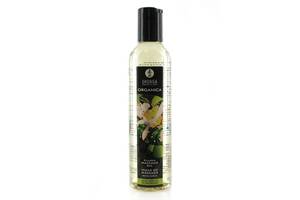 Съедобное массажное масло Shunga MASSAGE OIL ORGANIC Exotic Green Tea 250 мл (SO2503)