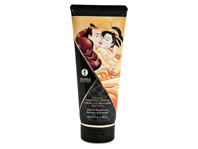 Съедобный массажный крем Shunga KISSABLE MASSAGE CREAM Almond Sweetness 200 мл (SO2509)