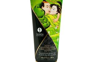 Съедобный массажный крем Shunga KISSABLE MASSAGE CREAM Pear Exotic Green Tea 200 мл (SO2508)
