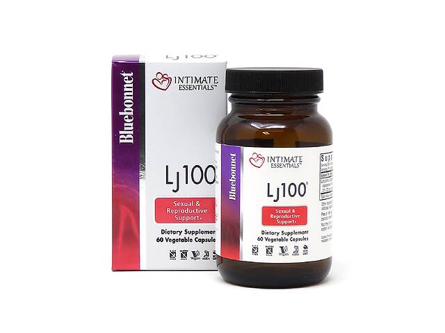 Сексуальная и Репродуктивная Поддержка, Intimate Essentials Lj100, Bluebonnet Nutrition, 60 капсул
