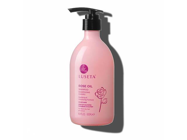Шампунь для обьема волос Luseta Rose Oil Shampoo 500ml (LU00028)