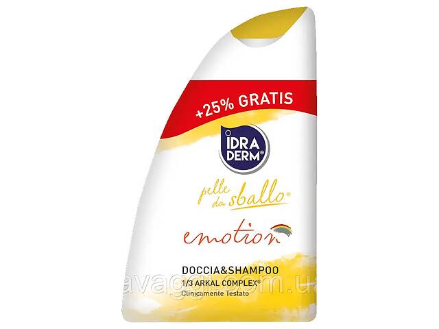 Шампунь-гель для душа 2в1 Idraderm Doccia&Shampoo Emotion 8000903670265 315 мл