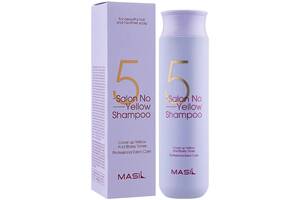 Шампунь против желтизны 5 Salon No Yellow Shampoo Masil 300 мл