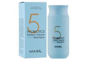 Шампунь с пробиотиками для идеального объема волос 5 Probiotics Perfect Volume Shampoo Masil 150 мл