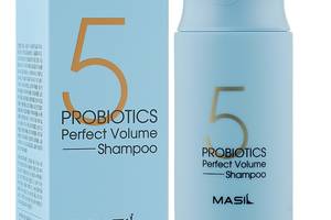 Шампунь с пробиотиками для идеального объема волос 5 Probiotics Perfect Volume Shampoo Masil 150 мл