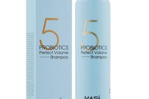 Шампунь с пробиотиками для идеального объема волос 5 Probiotics Perfect Volume Shampoo Masil 300 мл