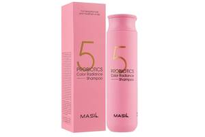 Шампунь с пробиотиками для защиты цвета 5 Probiotics Color Radiance Shampoo Masil 300 мл