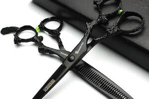 Sharonds професійні перукарські ножиці Японія 440C Гострі перукарські ножиці Китайський дракон