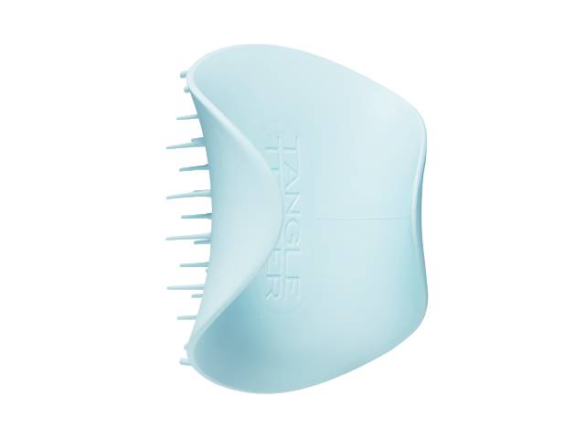 Щетка для массажа головы Tangle Teezer The Scalp Exfoliator and Massager голубая