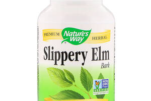 Скользкий Вяз Nature's Way Slippery Elm Bark 400 мг 100 капсул (NWY17100)