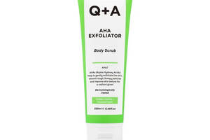 Скраб для тела с AHA кислотами Q+A AHA Exfoliator Body Scrub 250 мл