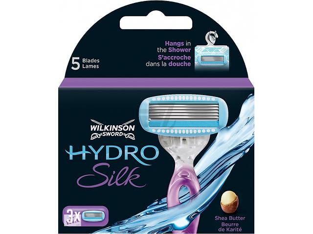 Сменные кассеты WILKINSON Hydro Silk (W0106)