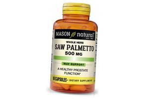 Со Пальметто Saw Palmetto 500 Mason Natural 90капс (71529011)