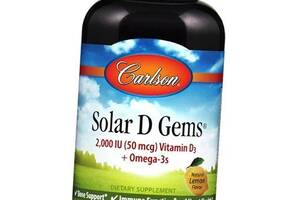 Solar D Gems 2000 Carlson Labs 360гелкапс Лимон (67353033)