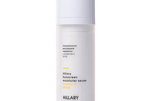 Солнцезащитная увлажняющая сыворотка с витамином С SPF30 Sunscreen moisturier serum Vitamin C SPF30 Hillary 30 мл