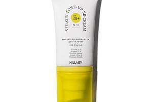Солнцезащитный BB крем для лица SPF30+ Ivory VitaSun Tone-Up BB Cream All Day Protect SPF30+ HiLLARY 40 мл