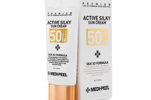 Солнцезащитный крем для лица Active Silky Sun Cream (SPF50+/PA+++) Medi-Peel 50 мл
