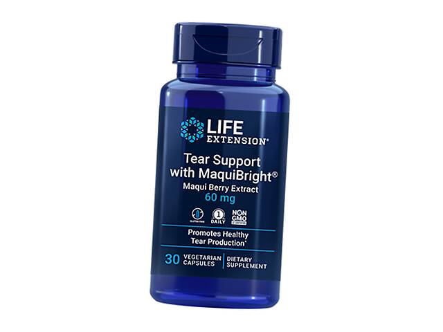 Средство для поддержки функций слезных желез Tear Support with MaquiBright Life Extension 30вегкапс (71346024)