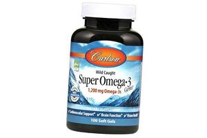 Super Omega-3 1200 Carlson Labs 100гелкапс (67353019)