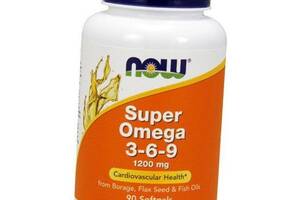 Super Omega 3-6-9 Now Foods 90гелкапс (67128023)