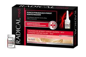 Сыворотка для активации роста волос, 15 ампул x 5 мл Radical Med Farmona