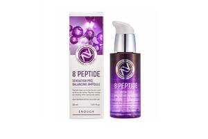 Сыворотка для лица с пептидами Premium 8 Peptide Sensation Pro Balancing Ampoule Enough 30 мл